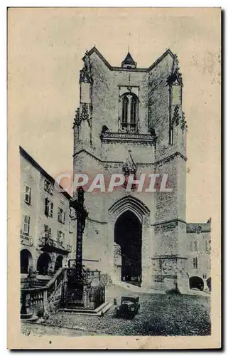 Villefranche de Rouergue Cartes postales la collegiale