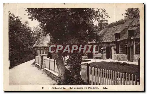 Cartes postales Houlgate La maison du pecheur