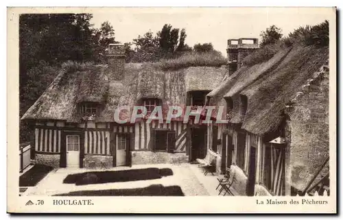 Cartes postales Houlgate La maison des pecheurs