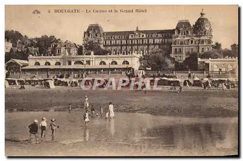 Cartes postales Houlgate Le casino et le grand hotel