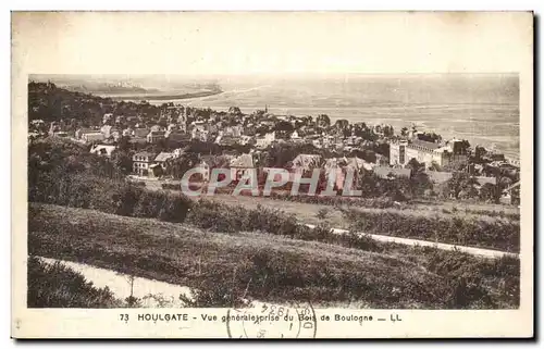 Cartes postales Houlgate Vue generale prise du bois de Boulogne