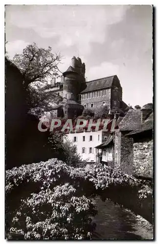 Cartes postales moderne Estaing Le chateau vu de la Coussane