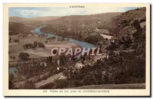Cartes postales Vallee du Lot prise de Capdenac le Haut