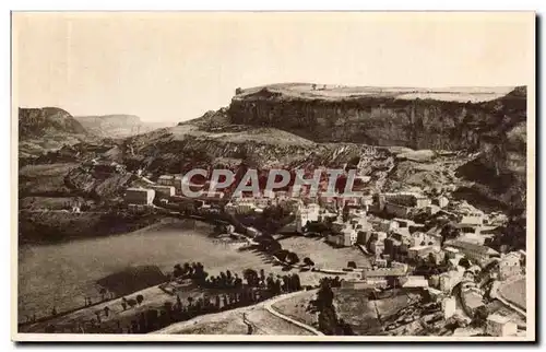 Cartes postales Roquefort Vue generale aerienne