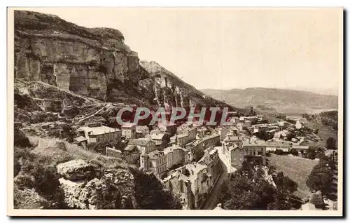 Cartes postales Roquefort Vue generale pirse de la Roche percee