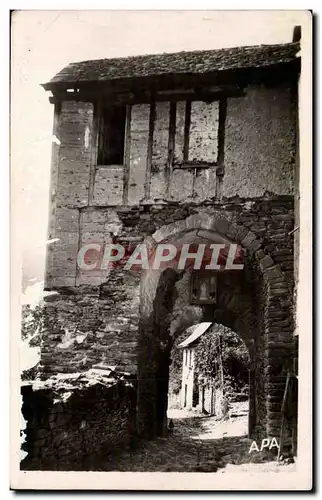 Cartes postales moderne Conques Porte de Barry et rue Charlemagne