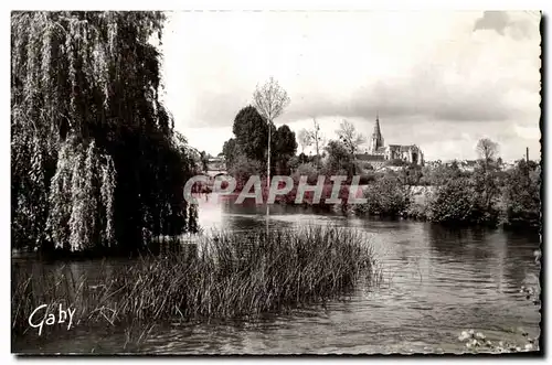 Cartes postales moderne Saint Maixent l&#39ecole La Sevre Niortaise et l&#39eglise St leger