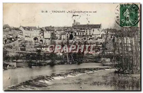 Cartes postales Thouars Vue generale prise du sud