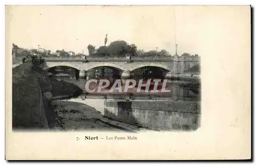 Cartes postales Niorts Les ponts Main