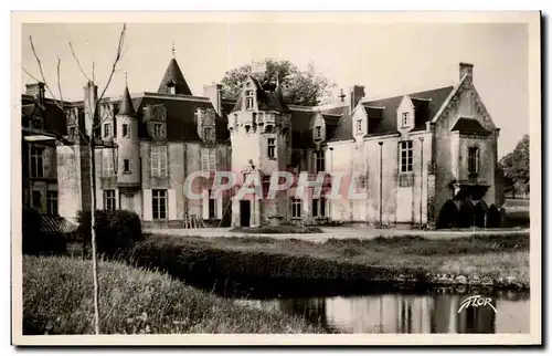 Cartes postales Bressuire Chateau de Blanche Coudre Les douves