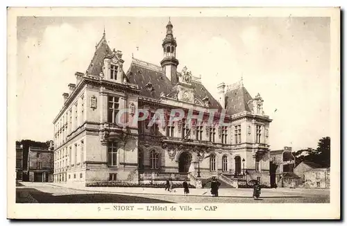 Cartes postales Niort Hotel de ville