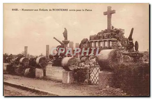 Ansichtskarte AK Monument aux enfants de Noirterre morts pour la patrie