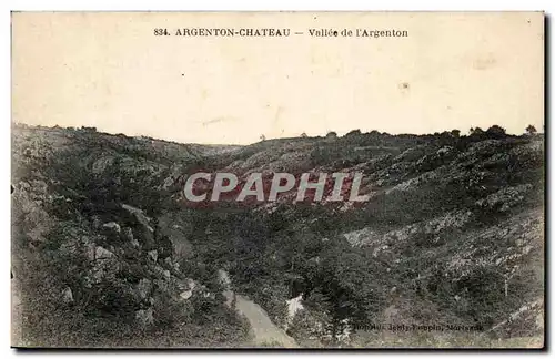 Cartes postales Argenton Chateau Vallee de l'Argenton