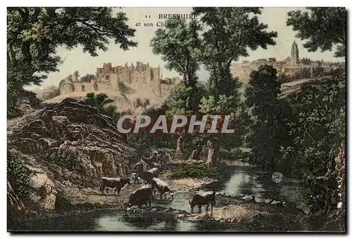 Cartes postales Bressuire et son chateau