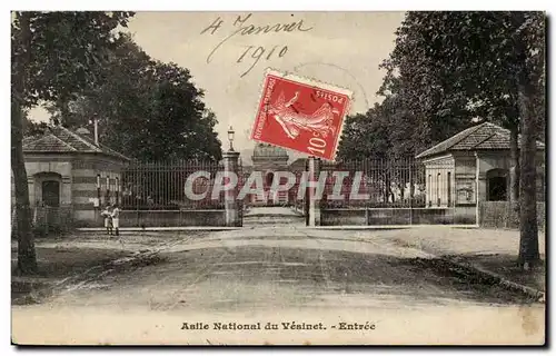 Cartes postales Asile national du Vesinet Entree