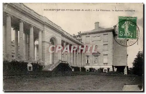 Cartes postales Rochefort en Yvelines Le chateau Sphere terrestre