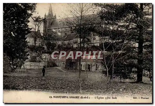 Cartes postales Montfort l&#39Amaury L&#39eglise