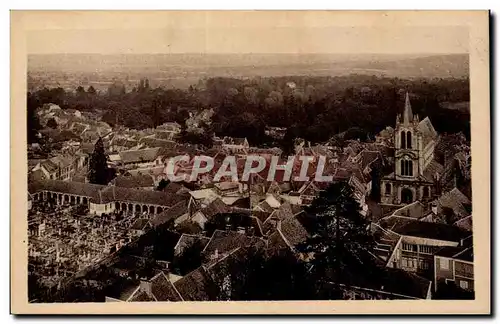 Cartes postales Montfort l&#39Amaury Panorama pris des tours