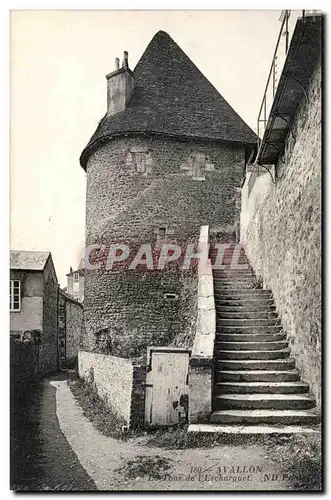 Avallon Cartes postales La tour de l&#39Escharguet