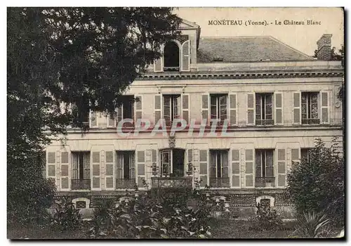 Moneteau Cartes postales Le chateau blanc