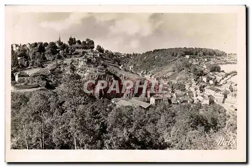 Cartes postales Avallon La terrasse et Cousin la roche