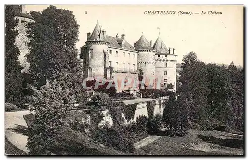 Chastellux Cartes postales Le chateau