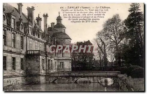 Tanlay Cartes postales Le cahteau