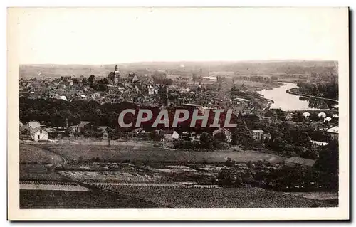 Ansichtskarte AK Joigny Panorama sur la ville