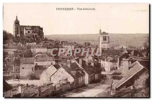 Cartes postales Tonnerre Vue generale