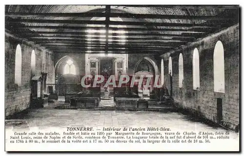 Ansichtskarte AK Tonnerre Interieur de l&#39ancien Hotel dieu