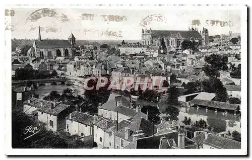 Poitiers Cartes postales Vue generale vers la cathedrale