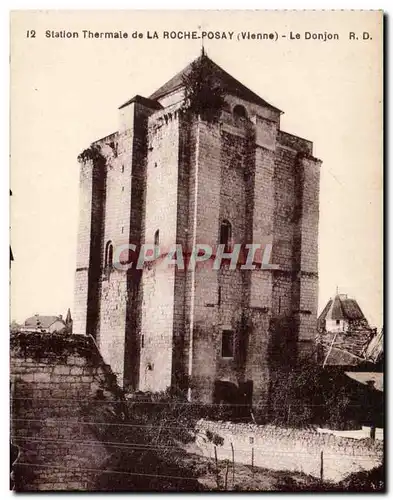 Ansichtskarte AK La Roche posay Station thermale Le donjon