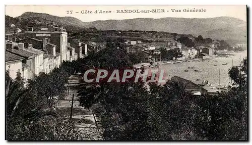 Bandol sur Mer Cartes postales Vue generale