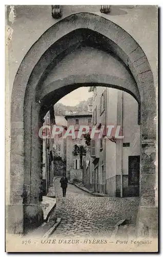 Hyeres Cartes postales Porte Feneuille