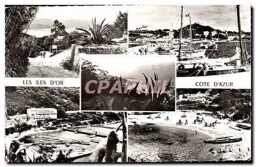 Cartes postales moderne Les iles d'or Cote d'Azur