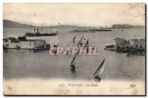 Cartes postales Toulon La rade