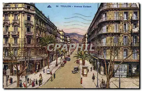 Cartes postales Toulon Avenue Colbert