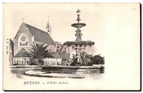 Cartes postales Hyeres L&#39egise anglaise