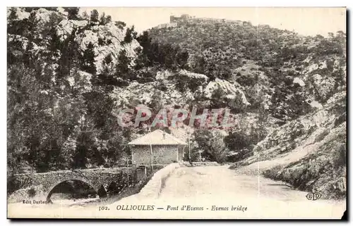 Cartes postales Ollioules Pont d&#39Evenos