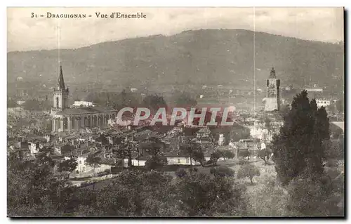 Cartes postales Draguignan Vue d'ensemble