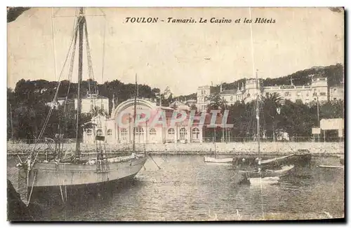 Cartes postales Toulon Tamaris Le casino et les hotels