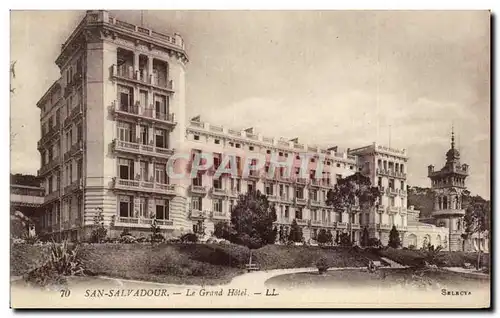 San Salvadour Ansichtskarte AK Le grand hotel