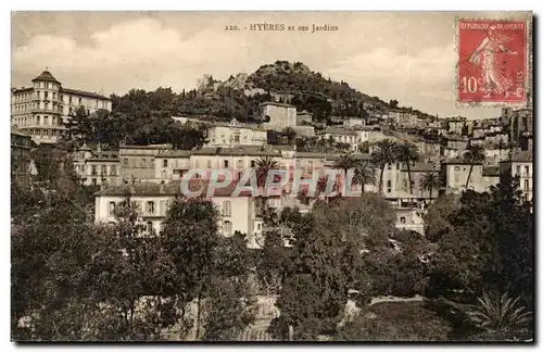 Cartes postales Hyeres et ses jardins