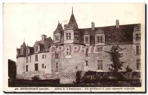 Cartes postales Chateaubriant Le chateau