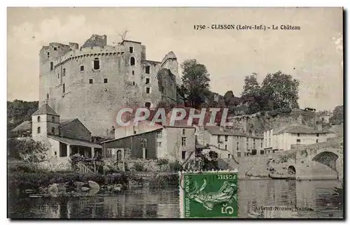 Cartes postales Clisson Le chateau