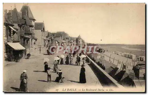 Ansichtskarte AK La Baule Le boulevard Darlu