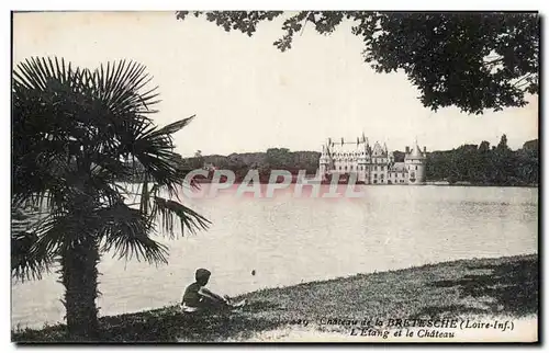 Cartes postales Chateau de la Bretesche L&#39etang et le chateau