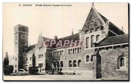 Cartes postales Nantes Musee Dobree Facade sur la cour