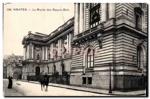 Cartes postales Nantes Le musee des Beaux Arts