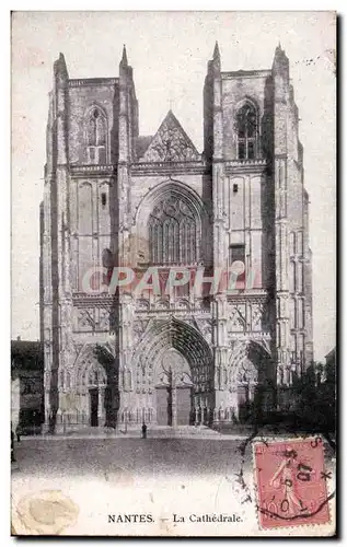 Cartes postales Nantes La cathedrale